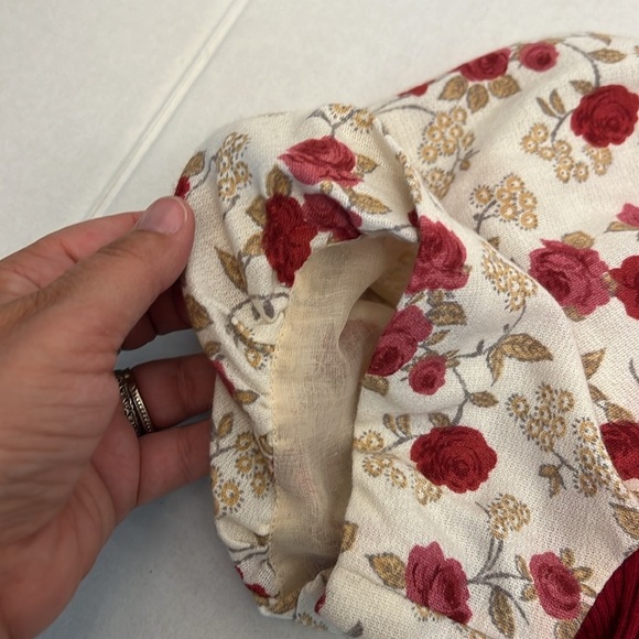 1970’s TERRI PETITES VINTAGE CALIFORNIA FLORAL MAXI DRESS XS - Picture 11 of 16